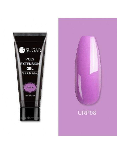Polyextension Gel Ur Sugar UV/LED 15ml-Purple