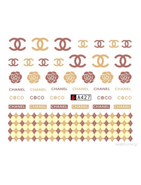 Water stickers-Chanel Series #7(type)