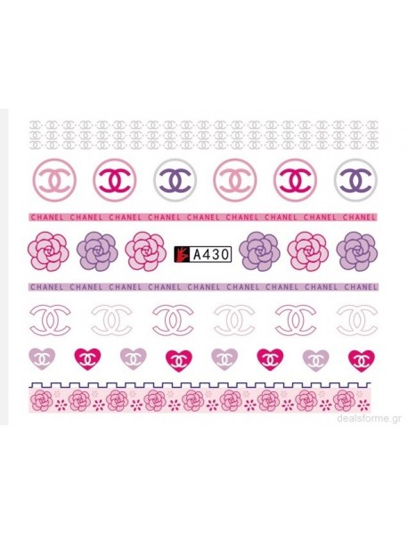 Water stickers-Chanel Series #10(type)