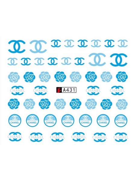 Water stickers-Chanel Series #11(type)